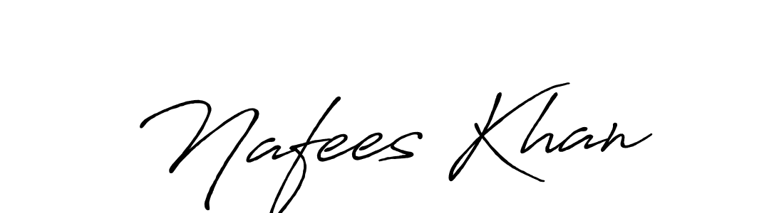 Make a beautiful signature design for name Nafees Khan. Use this online signature maker to create a handwritten signature for free. Nafees Khan signature style 7 images and pictures png