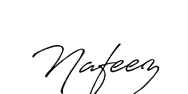 Create a beautiful signature design for name Nafeez. With this signature (Antro_Vectra_Bolder) fonts, you can make a handwritten signature for free. Nafeez signature style 7 images and pictures png