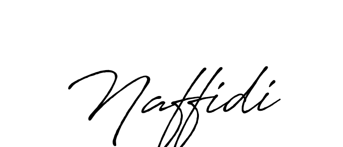 Naffidi stylish signature style. Best Handwritten Sign (Antro_Vectra_Bolder) for my name. Handwritten Signature Collection Ideas for my name Naffidi. Naffidi signature style 7 images and pictures png