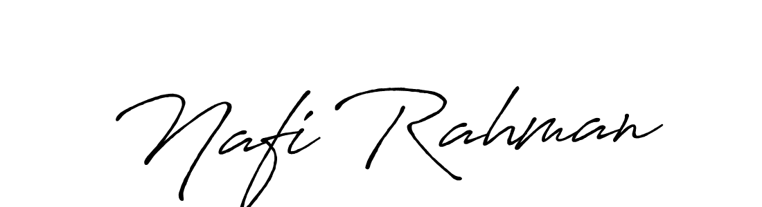 Similarly Antro_Vectra_Bolder is the best handwritten signature design. Signature creator online .You can use it as an online autograph creator for name Nafi Rahman. Nafi Rahman signature style 7 images and pictures png