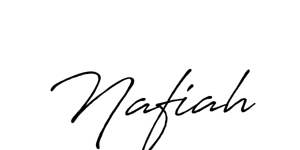 Make a beautiful signature design for name Nafiah. With this signature (Antro_Vectra_Bolder) style, you can create a handwritten signature for free. Nafiah signature style 7 images and pictures png