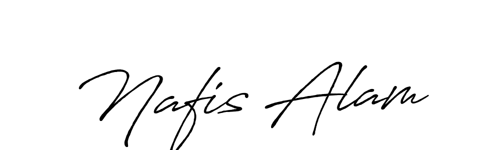 You should practise on your own different ways (Antro_Vectra_Bolder) to write your name (Nafis Alam) in signature. don't let someone else do it for you. Nafis Alam signature style 7 images and pictures png