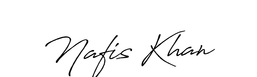 Antro_Vectra_Bolder is a professional signature style that is perfect for those who want to add a touch of class to their signature. It is also a great choice for those who want to make their signature more unique. Get Nafis Khan name to fancy signature for free. Nafis Khan signature style 7 images and pictures png