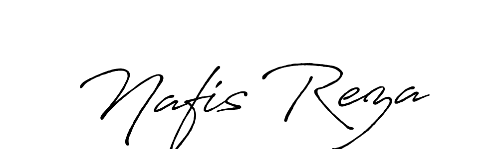 The best way (Antro_Vectra_Bolder) to make a short signature is to pick only two or three words in your name. The name Nafis Reza include a total of six letters. For converting this name. Nafis Reza signature style 7 images and pictures png