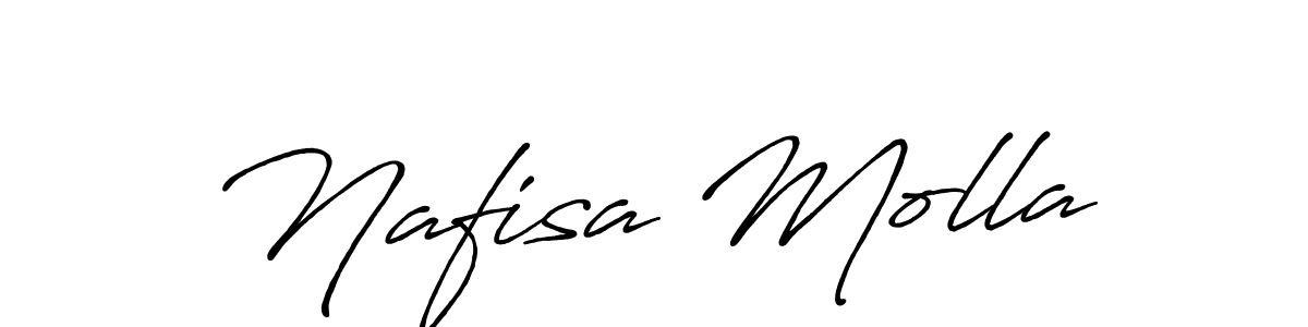 It looks lik you need a new signature style for name Nafisa Molla. Design unique handwritten (Antro_Vectra_Bolder) signature with our free signature maker in just a few clicks. Nafisa Molla signature style 7 images and pictures png