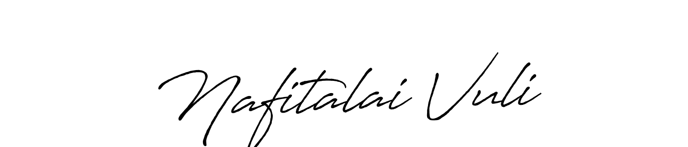 Make a short Nafitalai Vuli signature style. Manage your documents anywhere anytime using Antro_Vectra_Bolder. Create and add eSignatures, submit forms, share and send files easily. Nafitalai Vuli signature style 7 images and pictures png
