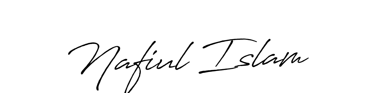 This is the best signature style for the Nafiul Islam name. Also you like these signature font (Antro_Vectra_Bolder). Mix name signature. Nafiul Islam signature style 7 images and pictures png