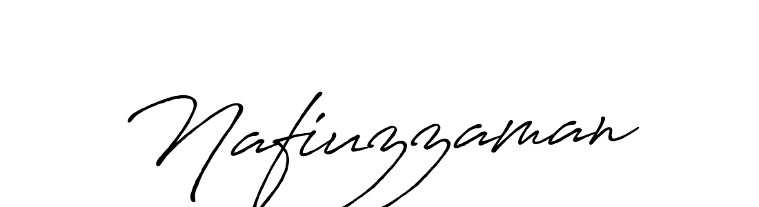 How to make Nafiuzzaman signature? Antro_Vectra_Bolder is a professional autograph style. Create handwritten signature for Nafiuzzaman name. Nafiuzzaman signature style 7 images and pictures png