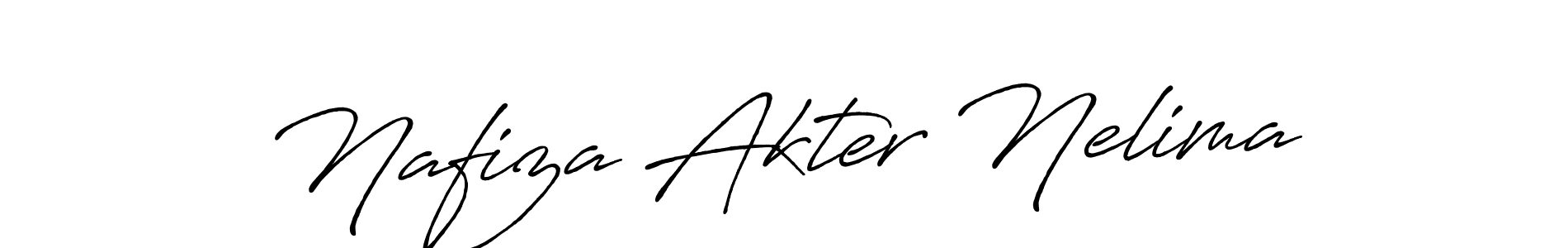 Make a short Nafiza Akter Nelima signature style. Manage your documents anywhere anytime using Antro_Vectra_Bolder. Create and add eSignatures, submit forms, share and send files easily. Nafiza Akter Nelima signature style 7 images and pictures png