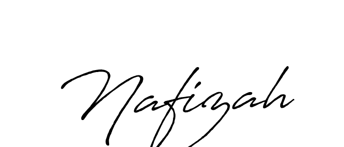 Create a beautiful signature design for name Nafizah. With this signature (Antro_Vectra_Bolder) fonts, you can make a handwritten signature for free. Nafizah signature style 7 images and pictures png