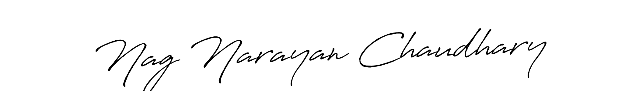 Also You can easily find your signature by using the search form. We will create Nag Narayan Chaudhary name handwritten signature images for you free of cost using Antro_Vectra_Bolder sign style. Nag Narayan Chaudhary signature style 7 images and pictures png