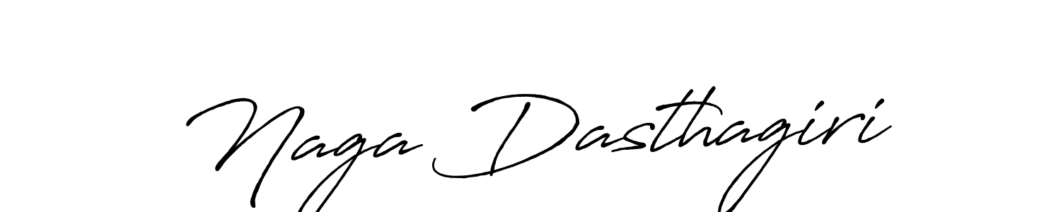 How to make Naga Dasthagiri name signature. Use Antro_Vectra_Bolder style for creating short signs online. This is the latest handwritten sign. Naga Dasthagiri signature style 7 images and pictures png