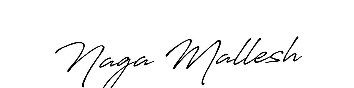 How to make Naga Mallesh signature? Antro_Vectra_Bolder is a professional autograph style. Create handwritten signature for Naga Mallesh name. Naga Mallesh signature style 7 images and pictures png