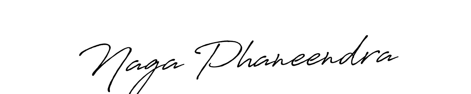 Naga Phaneendra stylish signature style. Best Handwritten Sign (Antro_Vectra_Bolder) for my name. Handwritten Signature Collection Ideas for my name Naga Phaneendra. Naga Phaneendra signature style 7 images and pictures png