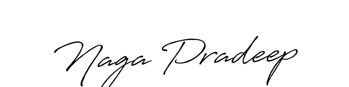 It looks lik you need a new signature style for name Naga Pradeep. Design unique handwritten (Antro_Vectra_Bolder) signature with our free signature maker in just a few clicks. Naga Pradeep signature style 7 images and pictures png