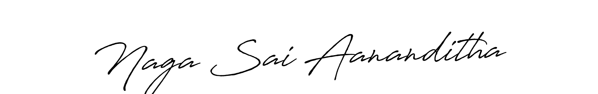 How to Draw Naga Sai Aananditha signature style? Antro_Vectra_Bolder is a latest design signature styles for name Naga Sai Aananditha. Naga Sai Aananditha signature style 7 images and pictures png