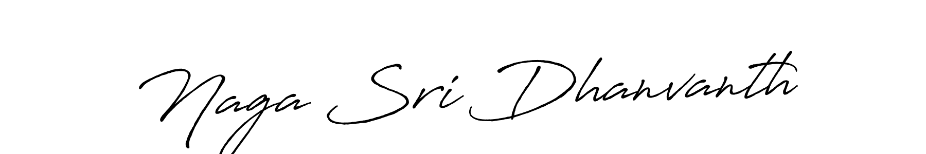 It looks lik you need a new signature style for name Naga Sri Dhanvanth. Design unique handwritten (Antro_Vectra_Bolder) signature with our free signature maker in just a few clicks. Naga Sri Dhanvanth signature style 7 images and pictures png
