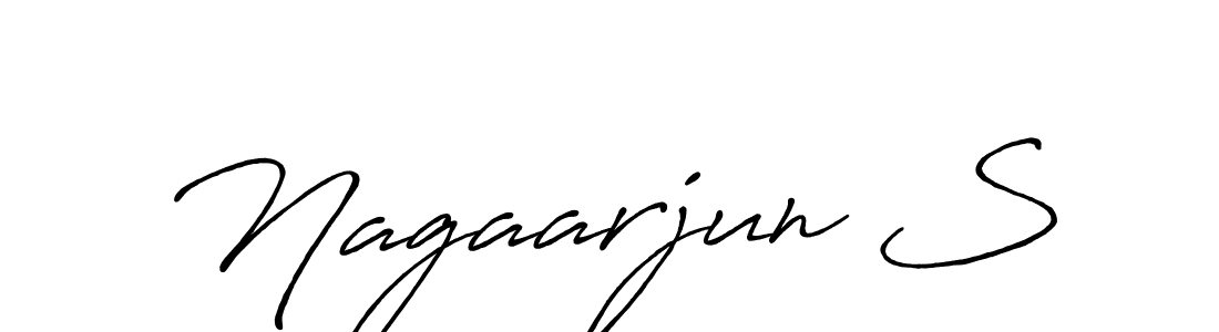 Make a beautiful signature design for name Nagaarjun S. Use this online signature maker to create a handwritten signature for free. Nagaarjun S signature style 7 images and pictures png