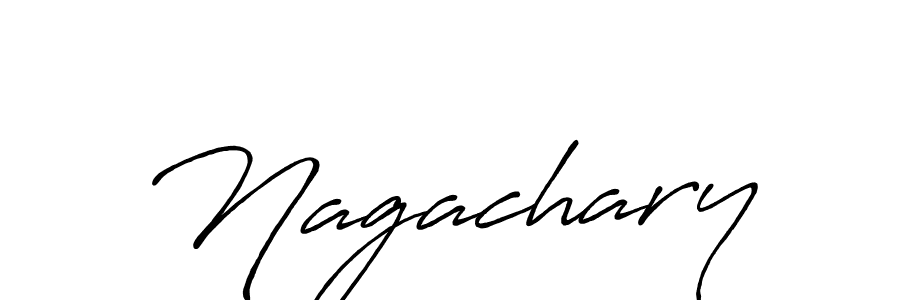 Design your own signature with our free online signature maker. With this signature software, you can create a handwritten (Antro_Vectra_Bolder) signature for name Nagachary. Nagachary signature style 7 images and pictures png