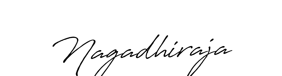 Create a beautiful signature design for name Nagadhiraja. With this signature (Antro_Vectra_Bolder) fonts, you can make a handwritten signature for free. Nagadhiraja signature style 7 images and pictures png