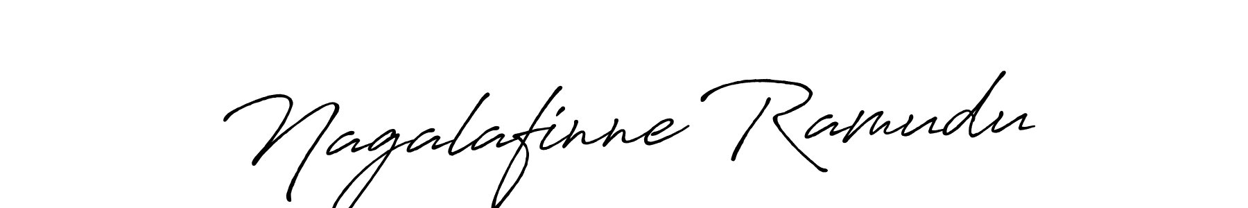 Use a signature maker to create a handwritten signature online. With this signature software, you can design (Antro_Vectra_Bolder) your own signature for name Nagalafinne Ramudu. Nagalafinne Ramudu signature style 7 images and pictures png