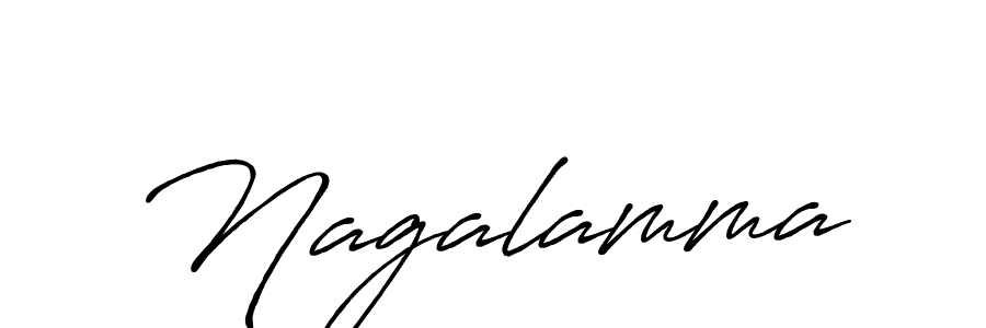 Design your own signature with our free online signature maker. With this signature software, you can create a handwritten (Antro_Vectra_Bolder) signature for name Nagalamma. Nagalamma signature style 7 images and pictures png