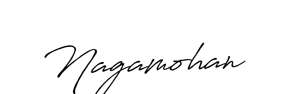 Create a beautiful signature design for name Nagamohan. With this signature (Antro_Vectra_Bolder) fonts, you can make a handwritten signature for free. Nagamohan signature style 7 images and pictures png