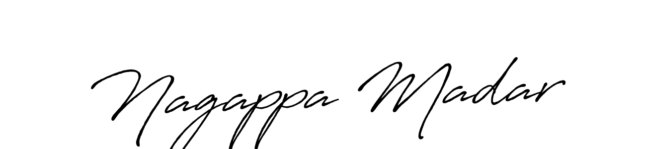 Create a beautiful signature design for name Nagappa Madar. With this signature (Antro_Vectra_Bolder) fonts, you can make a handwritten signature for free. Nagappa Madar signature style 7 images and pictures png