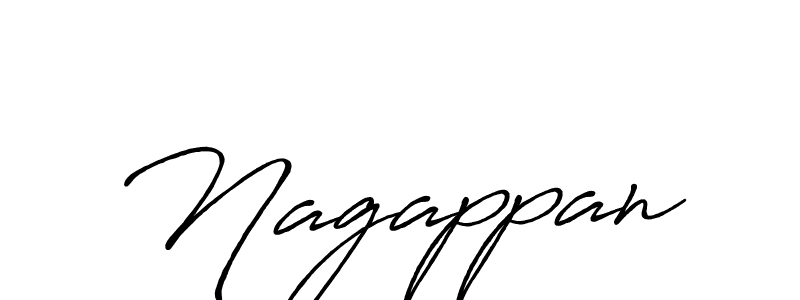 Make a beautiful signature design for name Nagappan. With this signature (Antro_Vectra_Bolder) style, you can create a handwritten signature for free. Nagappan signature style 7 images and pictures png