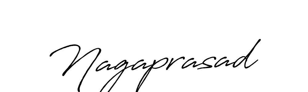 Create a beautiful signature design for name Nagaprasad. With this signature (Antro_Vectra_Bolder) fonts, you can make a handwritten signature for free. Nagaprasad signature style 7 images and pictures png