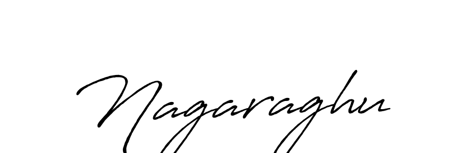 How to make Nagaraghu name signature. Use Antro_Vectra_Bolder style for creating short signs online. This is the latest handwritten sign. Nagaraghu signature style 7 images and pictures png