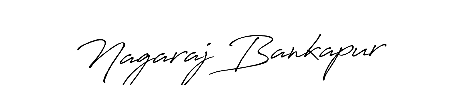 Design your own signature with our free online signature maker. With this signature software, you can create a handwritten (Antro_Vectra_Bolder) signature for name Nagaraj Bankapur. Nagaraj Bankapur signature style 7 images and pictures png