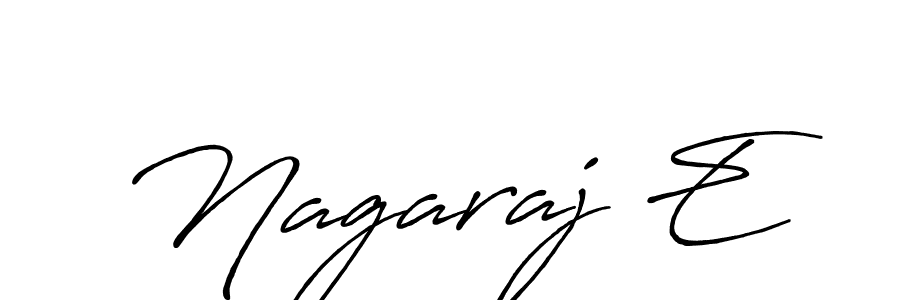 How to make Nagaraj E signature? Antro_Vectra_Bolder is a professional autograph style. Create handwritten signature for Nagaraj E name. Nagaraj E signature style 7 images and pictures png