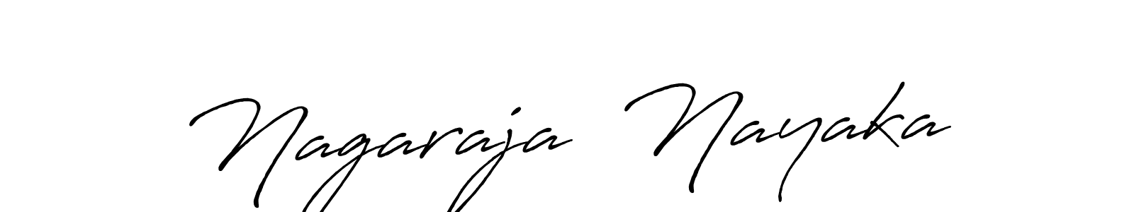 Make a beautiful signature design for name Nagaraja  Nayaka. With this signature (Antro_Vectra_Bolder) style, you can create a handwritten signature for free. Nagaraja  Nayaka signature style 7 images and pictures png