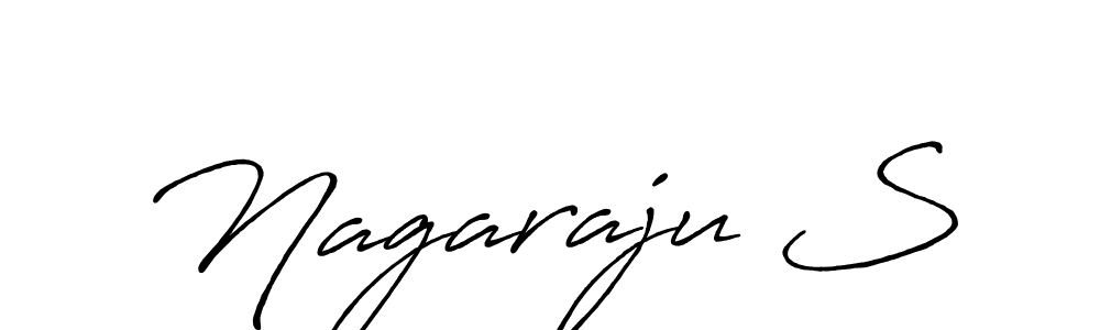 Similarly Antro_Vectra_Bolder is the best handwritten signature design. Signature creator online .You can use it as an online autograph creator for name Nagaraju S. Nagaraju S signature style 7 images and pictures png