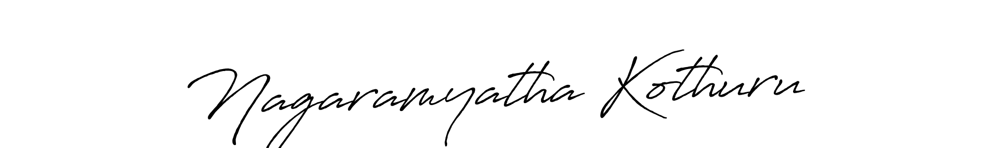 Similarly Antro_Vectra_Bolder is the best handwritten signature design. Signature creator online .You can use it as an online autograph creator for name Nagaramyatha Kothuru. Nagaramyatha Kothuru signature style 7 images and pictures png