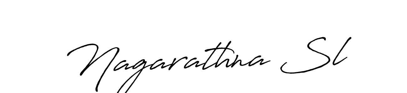 Similarly Antro_Vectra_Bolder is the best handwritten signature design. Signature creator online .You can use it as an online autograph creator for name Nagarathna Sl. Nagarathna Sl signature style 7 images and pictures png