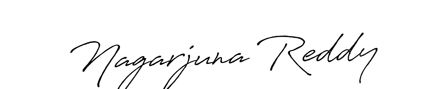 Use a signature maker to create a handwritten signature online. With this signature software, you can design (Antro_Vectra_Bolder) your own signature for name Nagarjuna Reddy. Nagarjuna Reddy signature style 7 images and pictures png