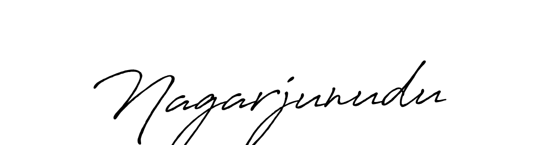 How to make Nagarjunudu signature? Antro_Vectra_Bolder is a professional autograph style. Create handwritten signature for Nagarjunudu name. Nagarjunudu signature style 7 images and pictures png