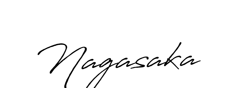 Make a beautiful signature design for name Nagasaka. Use this online signature maker to create a handwritten signature for free. Nagasaka signature style 7 images and pictures png