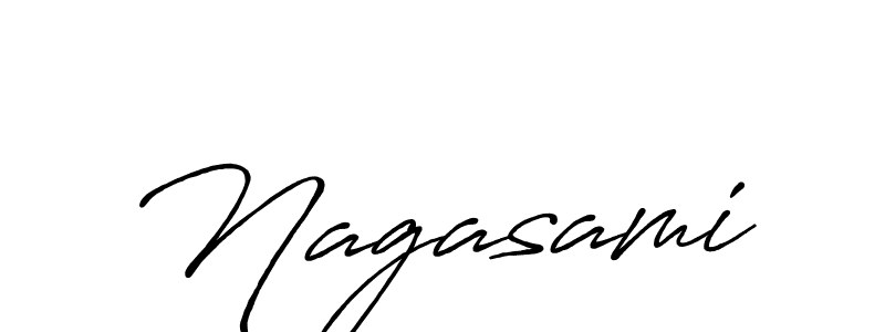 It looks lik you need a new signature style for name Nagasami. Design unique handwritten (Antro_Vectra_Bolder) signature with our free signature maker in just a few clicks. Nagasami signature style 7 images and pictures png