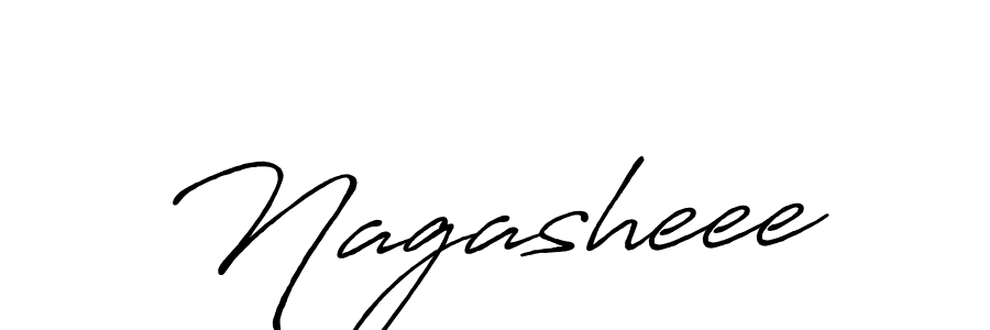 Make a beautiful signature design for name Nagasheee. Use this online signature maker to create a handwritten signature for free. Nagasheee signature style 7 images and pictures png