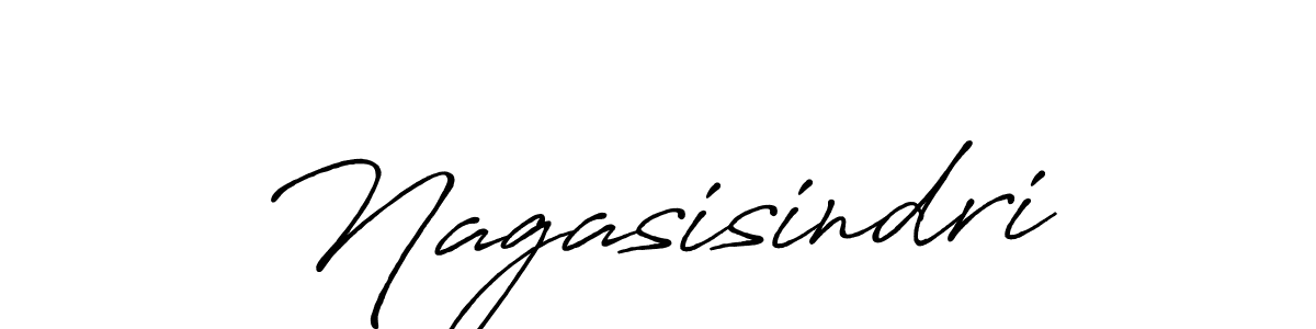 Design your own signature with our free online signature maker. With this signature software, you can create a handwritten (Antro_Vectra_Bolder) signature for name Nagasisindri. Nagasisindri signature style 7 images and pictures png