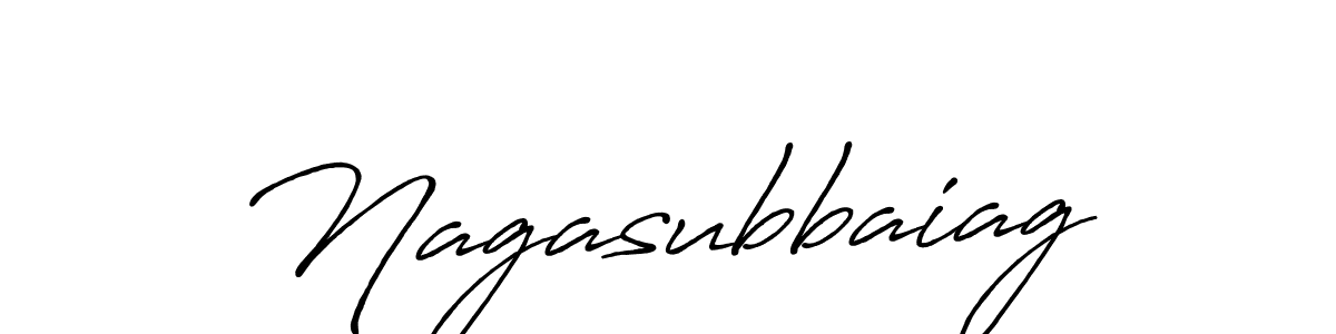 if you are searching for the best signature style for your name Nagasubbaiag. so please give up your signature search. here we have designed multiple signature styles  using Antro_Vectra_Bolder. Nagasubbaiag signature style 7 images and pictures png