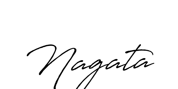 Create a beautiful signature design for name Nagata. With this signature (Antro_Vectra_Bolder) fonts, you can make a handwritten signature for free. Nagata signature style 7 images and pictures png