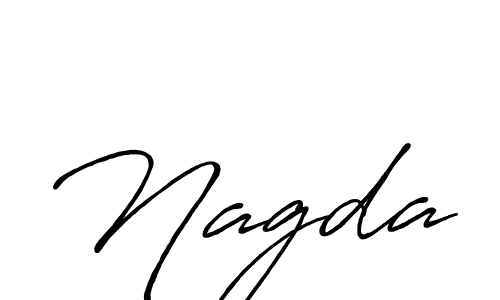 Create a beautiful signature design for name Nagda. With this signature (Antro_Vectra_Bolder) fonts, you can make a handwritten signature for free. Nagda signature style 7 images and pictures png