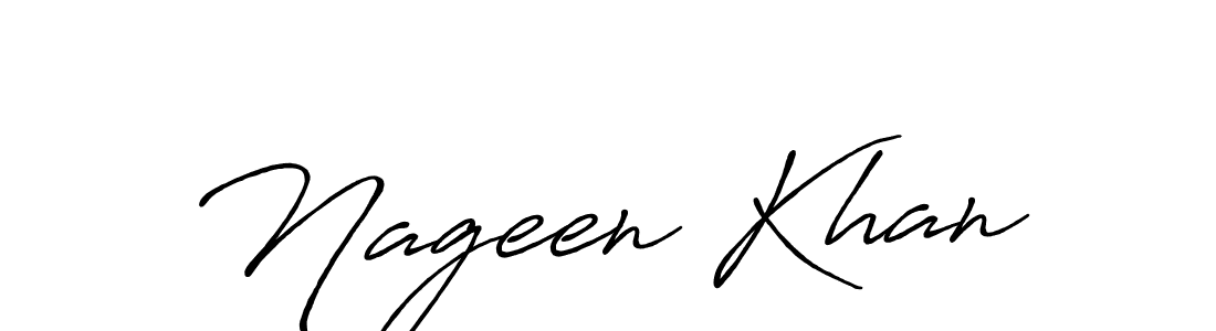 How to make Nageen Khan signature? Antro_Vectra_Bolder is a professional autograph style. Create handwritten signature for Nageen Khan name. Nageen Khan signature style 7 images and pictures png