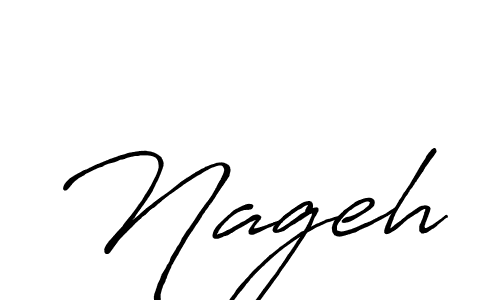 It looks lik you need a new signature style for name Nageh. Design unique handwritten (Antro_Vectra_Bolder) signature with our free signature maker in just a few clicks. Nageh signature style 7 images and pictures png