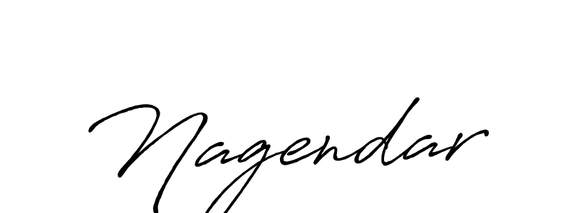 Design your own signature with our free online signature maker. With this signature software, you can create a handwritten (Antro_Vectra_Bolder) signature for name Nagendar. Nagendar signature style 7 images and pictures png