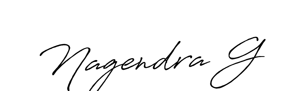 Nagendra G stylish signature style. Best Handwritten Sign (Antro_Vectra_Bolder) for my name. Handwritten Signature Collection Ideas for my name Nagendra G. Nagendra G signature style 7 images and pictures png